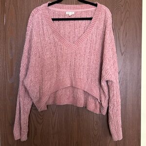 Urban Outfitters Pink Knitted Sweater Size Medium